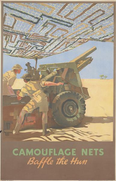 British Poster by RW Chapman.  Lithograph, 1941